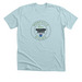 "BE BRAVE WITH US" Apparel, a Heather Ice Blue Premium Unisex Tee