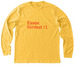 Long sleeve Tee, a Heather Yellow Gold Premium Long Sleeve Tee