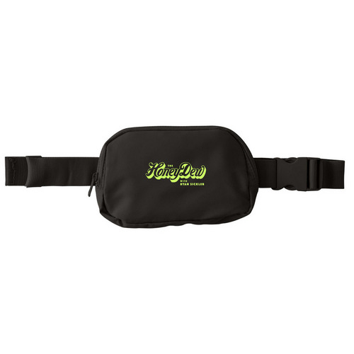 HoneyDew Hip Pack, a Deep Black Matte Hip Pack