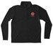 Mens 1/4 zip, a Black Unisex Performance Quarter Zip Pullover