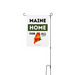 Yard Flag -&nbsp;Home for All&nbsp;, a White 12" x 18" Yard Flag with Stake