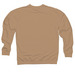 TBR: Shirts & Sweats w/ Large White Logo, a Sandstone Midweight Crewneck Sweatshirt (back-view)