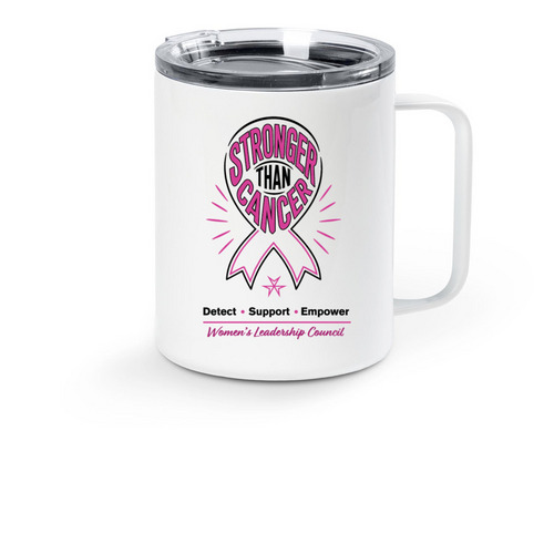 Women's Leadership Council 2026, a White Stainless Steel Travel Mug