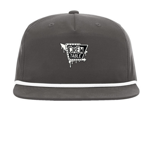 Crew Table&nbsp;, a Charcoal/ White Printed Umpqua Snapback Cap