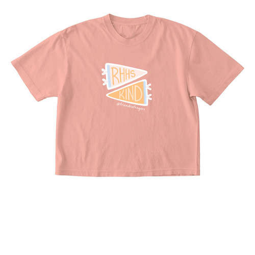 RHHS Kind *smaller*, a Peachy Comfort Colors Boxy Tee