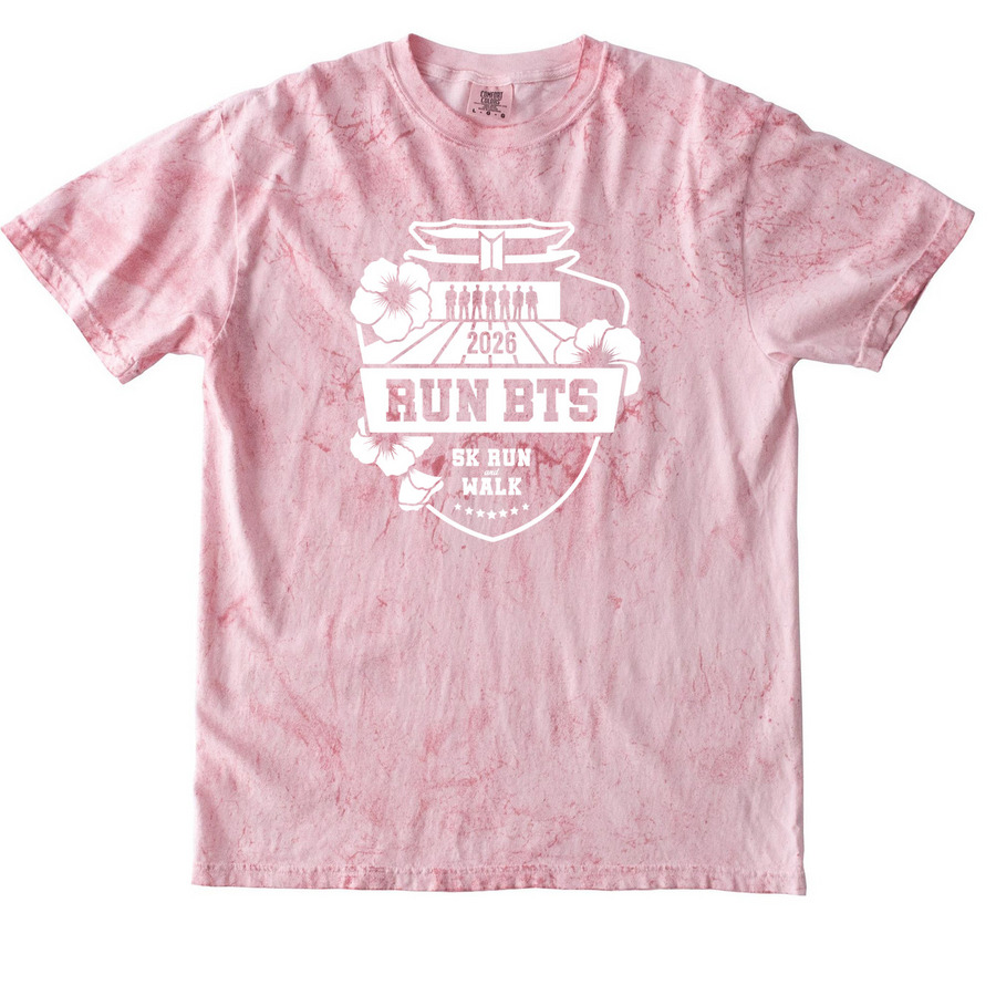 Full medal front - white, a Clay Comfort Colors Colorblast Tee