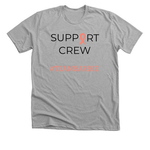 SUPPORT CREW, a Athletic Heather Premium Unisex Tee