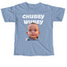 Chubby Wubby, a Washed Denim Comfort Colors Unisex Tee