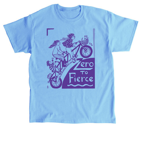 Purple Ink: Zero to Fierce 2025, a Carolina Blue Classic Unisex Tee