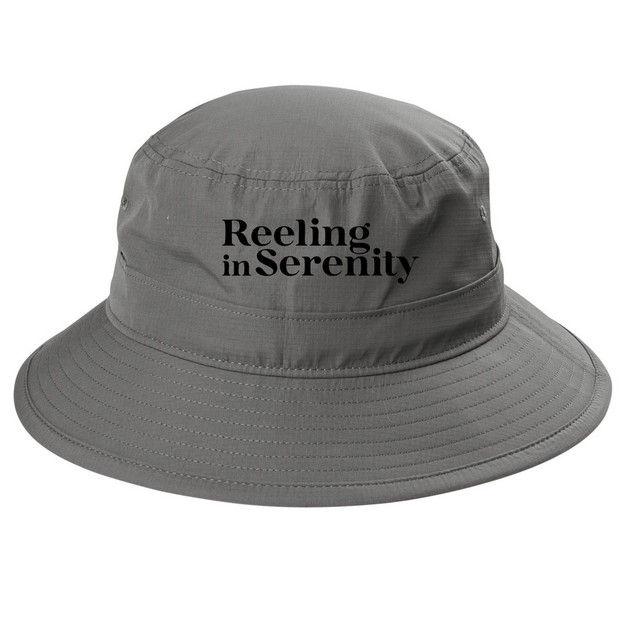UV Bucket Hat, a Sterling Grey Printed UV Bucket Hat