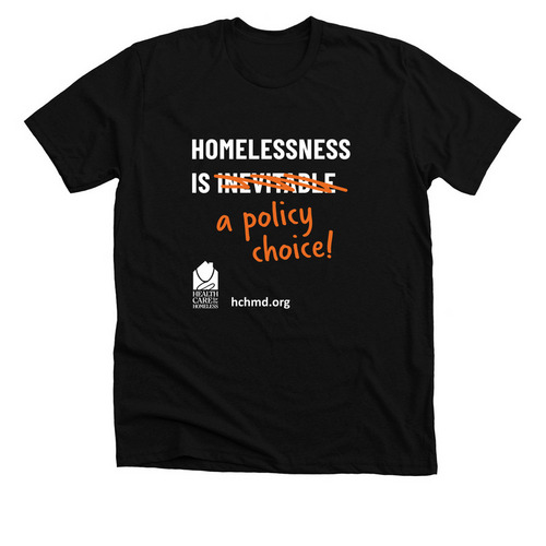 Homelessness is a policy choice, a Solid Black Blend Premium Unisex Tee