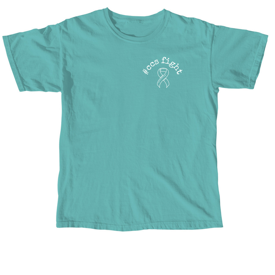 CC?s Fight, a Seafoam Comfort Colors Unisex Tee