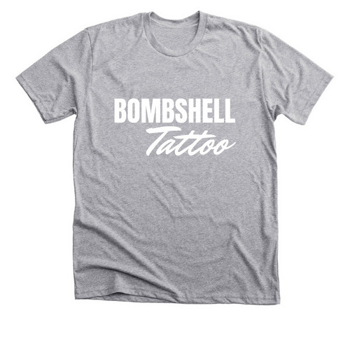 Bombshell hoodie, a Athletic Heather Premium Unisex Tee