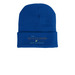 Woodlands Beanie, a Royal Blue Printed Cuffed Beanie