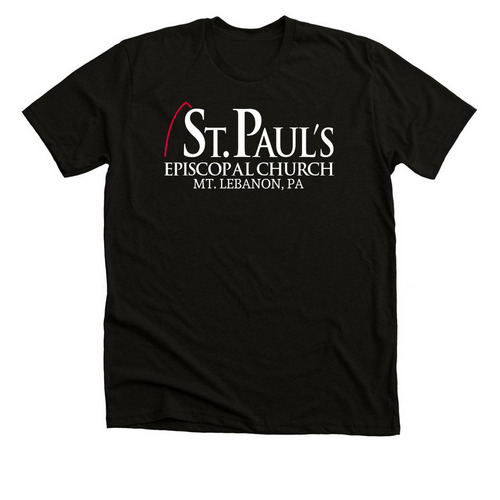 St. Paul's Classic, a Solid Black Blend Premium Unisex Tee