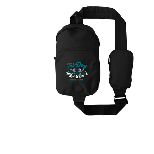 TDS Crossbody Treat Pouch, a Black Grove Sling Bag