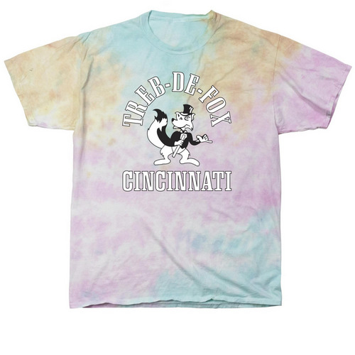 TYE-DYE-TREB, a Snow Cone Classic Tie Dye Tee