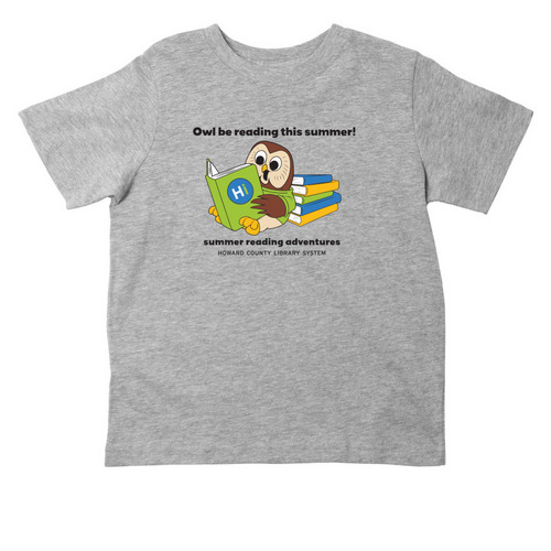 Summer Reading Collection Toddler Tees, a Heather Toddler Tee