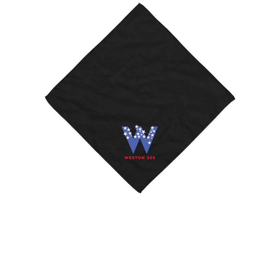 Bandanas, a Black Cotton Bandana