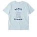 Classic WW Purple Logo, a Blue Ice Stanley/Stella Unisex Creator 2.0 Tee (back-view)