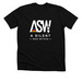 ASW Logo Tee (sign-off), a Solid Black Blend Premium Unisex Tee