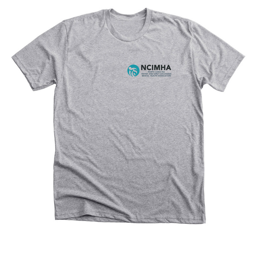 NCIMHA T-shirt 2025, a Athletic Heather Premium Unisex Tee