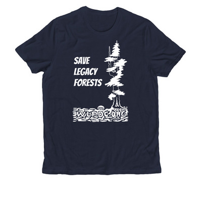 LFDC Online Shop, a Night Sky Navy Allmade Organic Cotton Unisex Tee