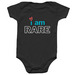 I Am RARE Baby, a Black Infant Onesie