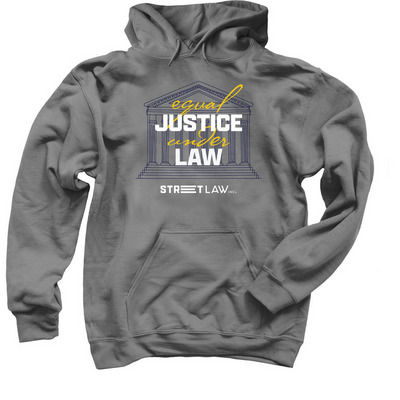 Pullover Hoodie, a Charcoal Pullover Hoodie