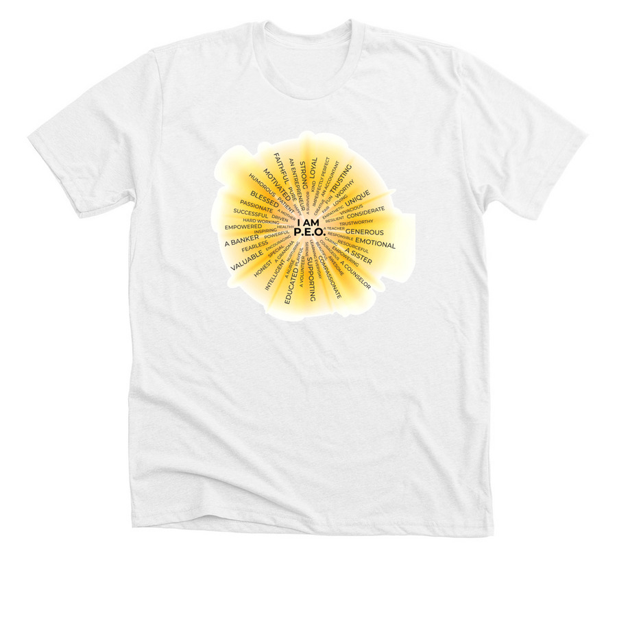 Chapter OP Fundraiser, a Solid White Blend Premium Unisex Tee