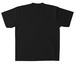Adult Oversized Shirts, a Black Heavyweight Garment Dye Tee (back-view)
