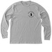 Adult & Youth Tees- Back Design Black Logo, a Athletic Heather Premium Long Sleeve Tee