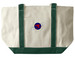 Lewis Ski Club - Tote Bags, a Natural/Forest