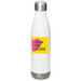 Lose No Child Water Bottle&nbsp;, a White Stainless Steel Water Bottle