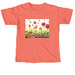 Poppies, a Neon Red Orange Comfort Colors Unisex Tee