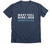 Mast Cell Diseases Awareness Day-2025, a Heather Navy Premium V-Neck Tee