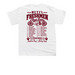 FRESHMEN CHEER ROSTER, a White Youth Unisex Tee (back-view)