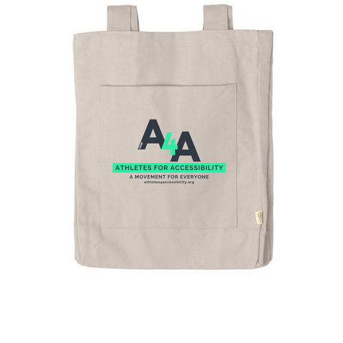 Athletes for Accessibility Tote Bags, a Pumice Reclaimist Everywhere Tote Bag