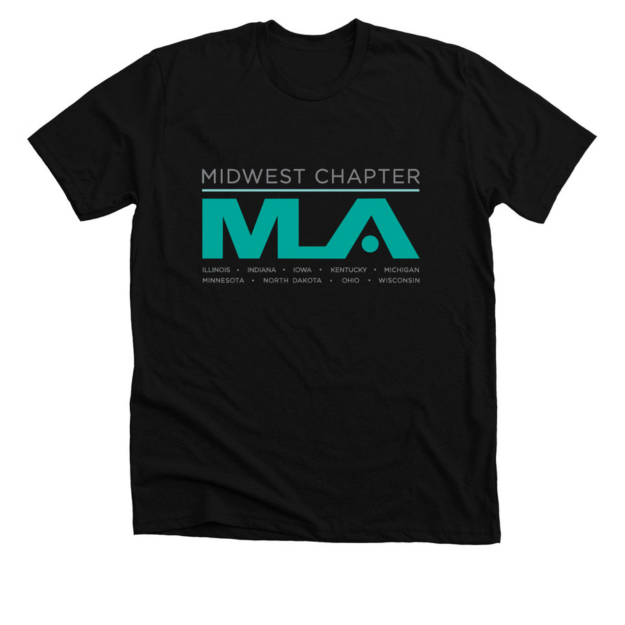 MWCMLA T-Shirt, a Solid Black Blend Premium Unisex Tee