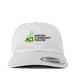 ACT Hats, a White Printed Classic Baseball Cap