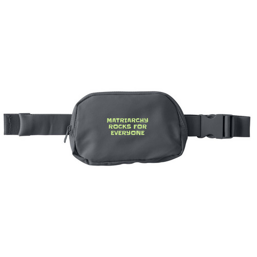 Hip Pouch for the Matriarchy, a Storm Grey Matte Hip Pack