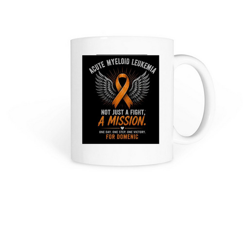 A Mission, a White Coffee Mug