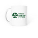 Stand For Collection, a White Coffee Mug (back-view)