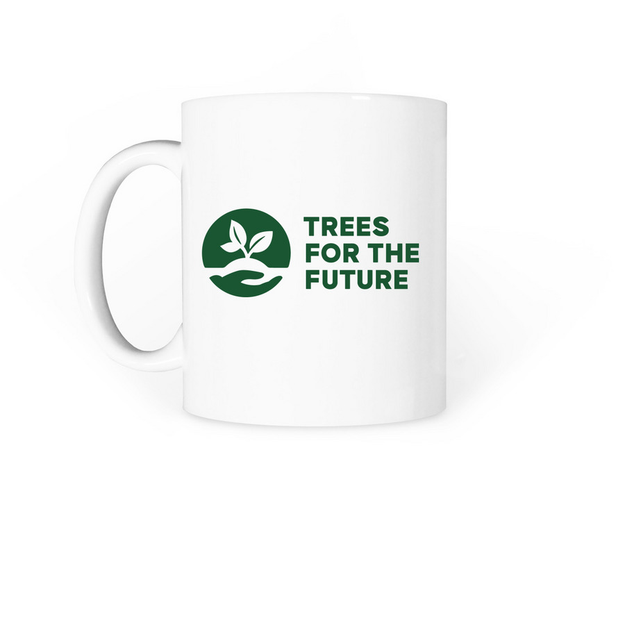 Stand For Collection, a White Coffee Mug (back-view)