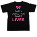 RSMH MAMMO, a Black Comfort Colors Unisex Tee (back-view)