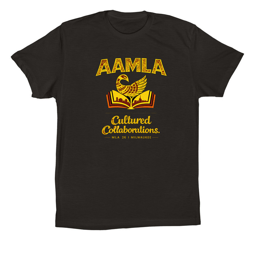 2026 AAMLA Design, a Black Premium Cotton Tee