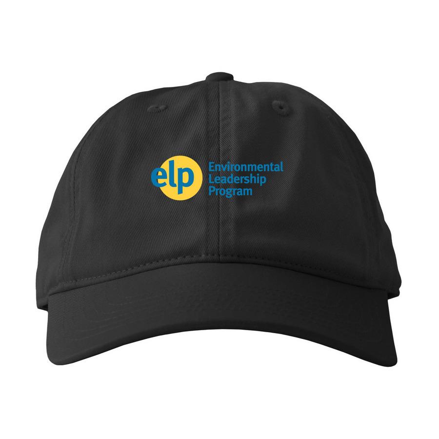 The Leadership Lid, a Black Printed Eco Baseball Cap