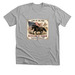 Horse of the Americas - Land of the Free, a Athletic Heather Premium Unisex Tee
