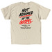 NEBC Youth - Unashamed, a Sand Classic Unisex Tee (back-view)