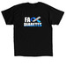 Support T1DeMalia, a Black Classic Unisex Tee (back-view)